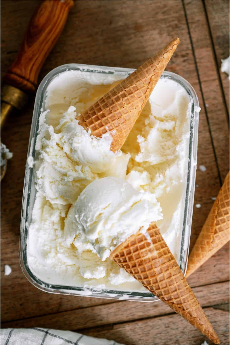 Vanilla Ice Cream · Speculoos